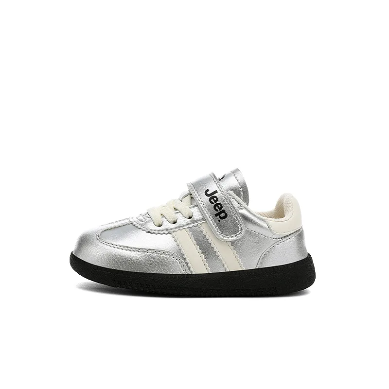 Детские скейтборд-кроссовки low top Jeep, Star Diamond Silver/Ivory White