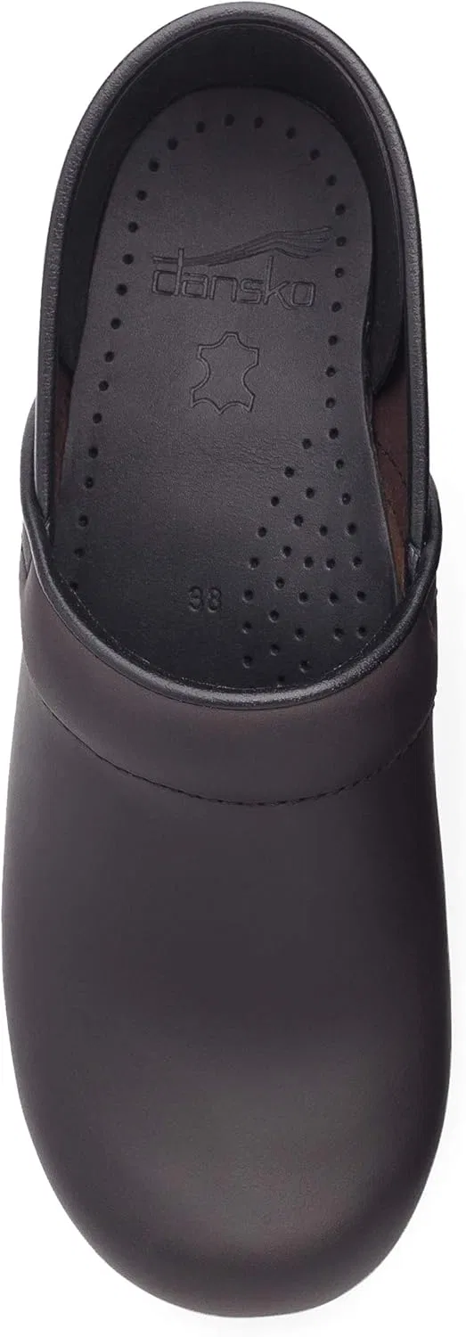 Мужские мюли с поддержкой стопы Dansko, Antique Brown/Black — фото 3