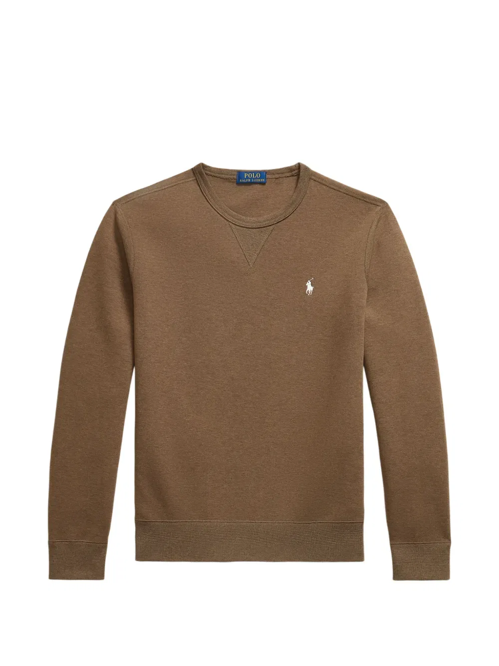 Толстовка с вышитым логотипом Polo Ralph Lauren, коричневый