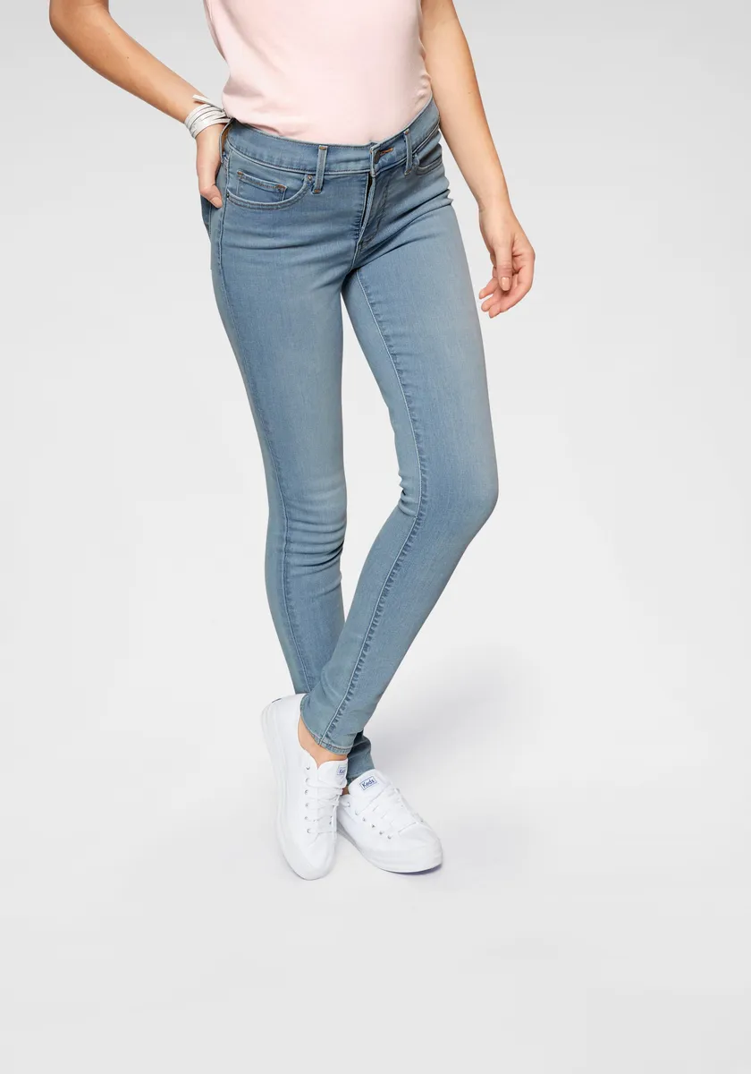 

Джинсы Levi's узкого кроя "311 Shaping Skinny", модель с 5 карманами, цвет Salte Oahu Morning Dew