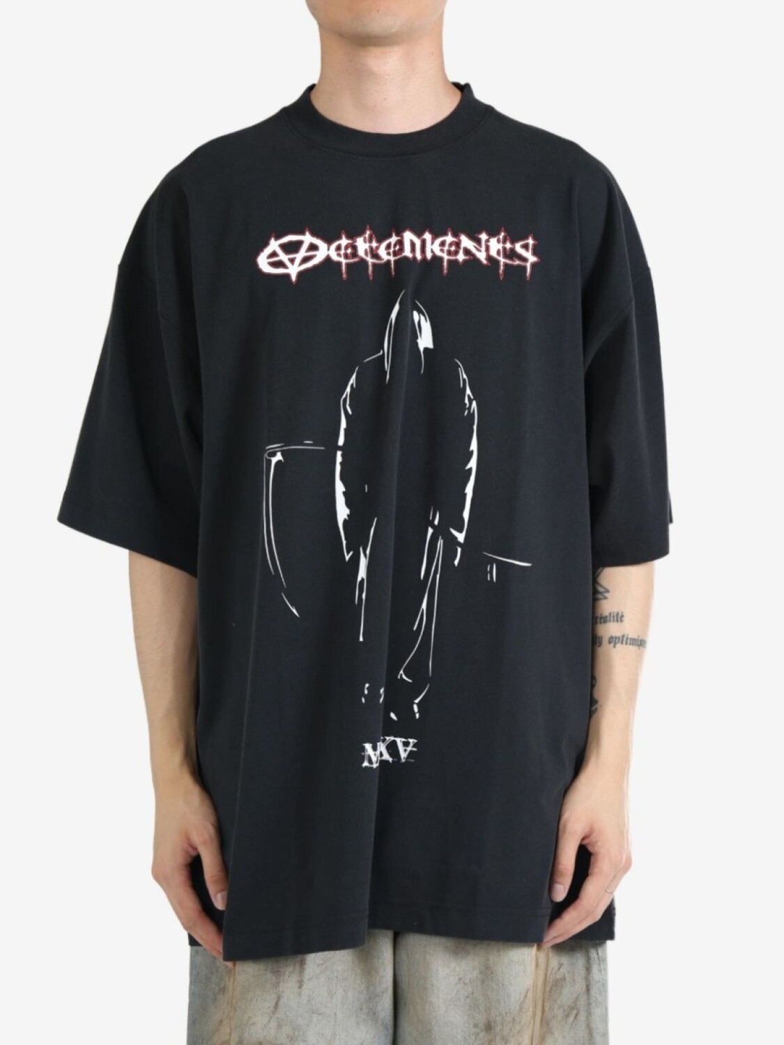 

VETEMENTS футболка с логотипом Reaper, черный