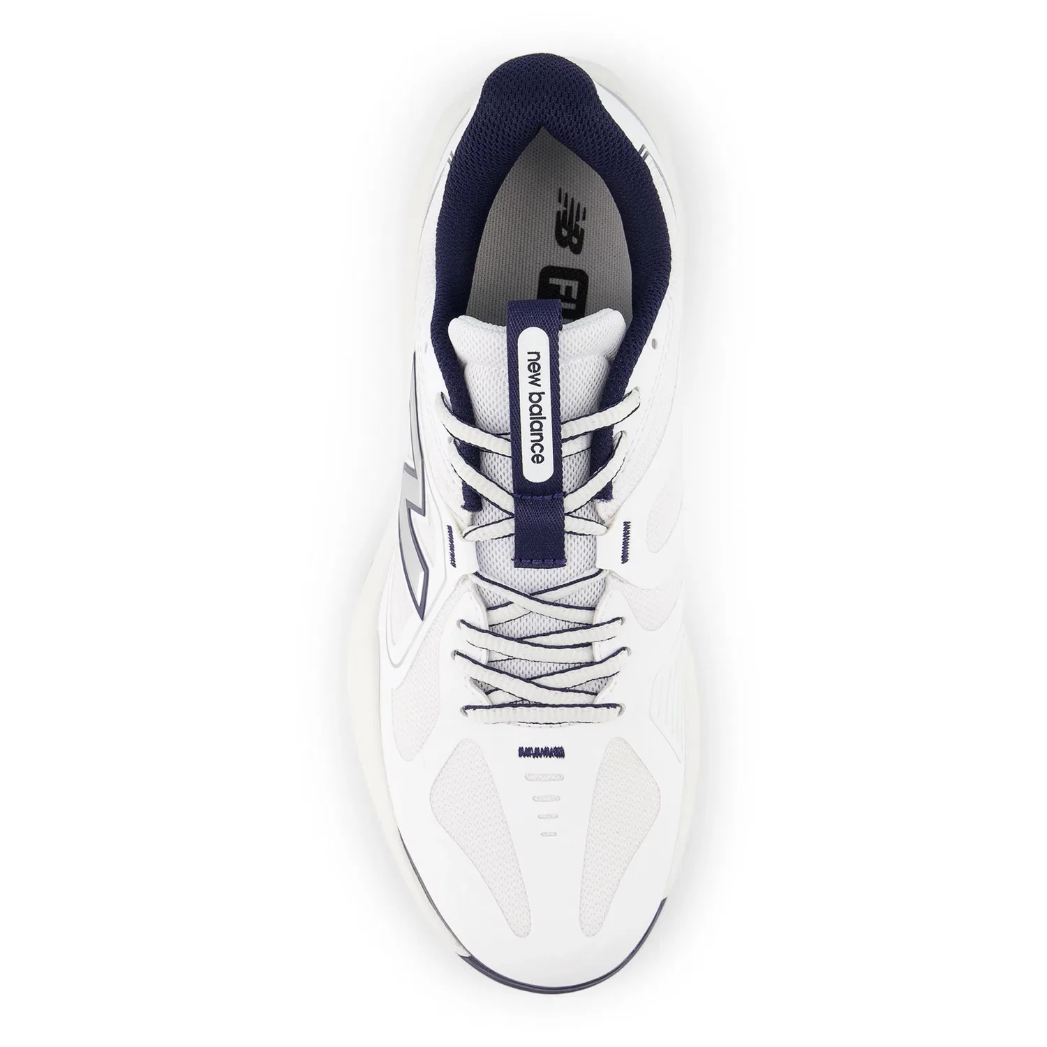 Мужские теннисные кроссовки «FuelCell 796 v5» от New Balance, White/Navy — фото 2