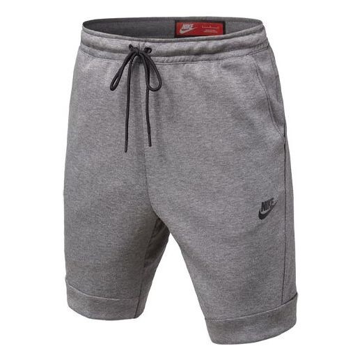 

Шорты alphabet logo printing lacing loose shorts gray Nike, серый