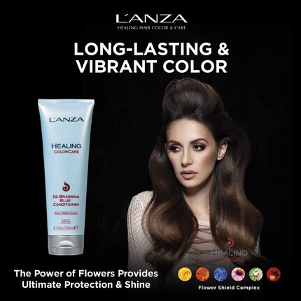 L'ANZA Healing ColorCare Ultra De-Brassing Профессиональный синий кондиционер 33, 8 жидких унций — фото 2