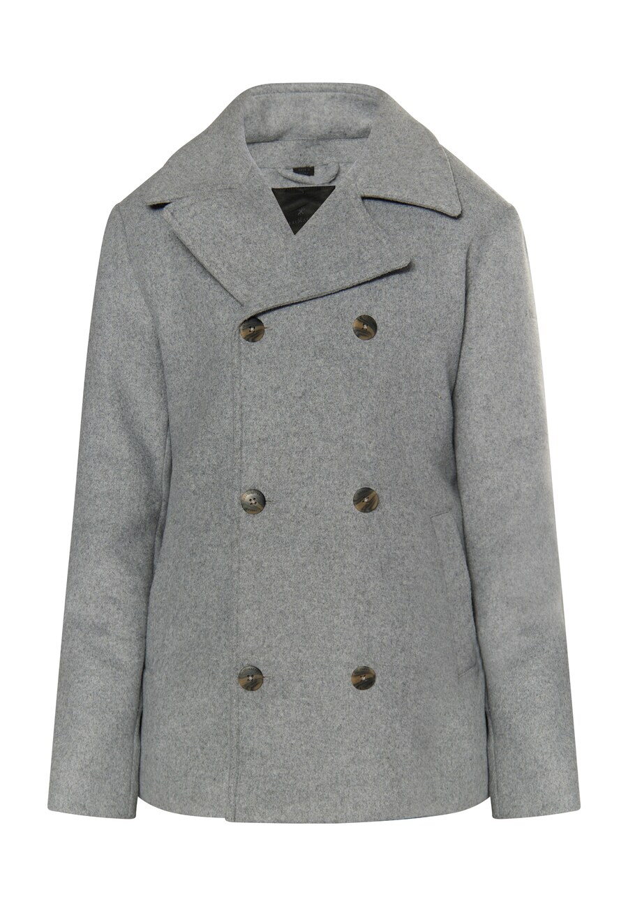 

Межсезонное пальто DreiMaster Klassik Between-Seasons Coat Casnagie, пятнистый серый