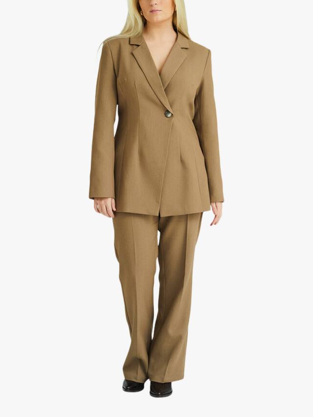 

Удлиненный блейзер kelly A-VIEW, коричневый