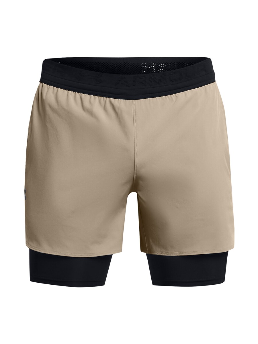 

Шорты UNDER ARMOUR Regular Workout Pants Vanish Elite 2in1, коричневый