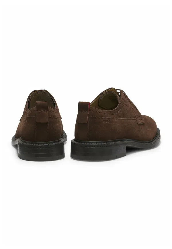 Полуботинки Lysander derb plsd casual lace ups Hugo, открытый коричневый — фото 4