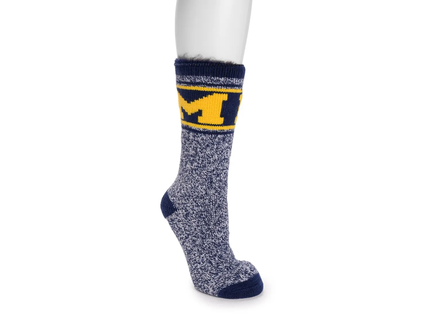 

Носки Game Day Unisex Heat Retainer Crew Socks Muk Luks, цвет michigan