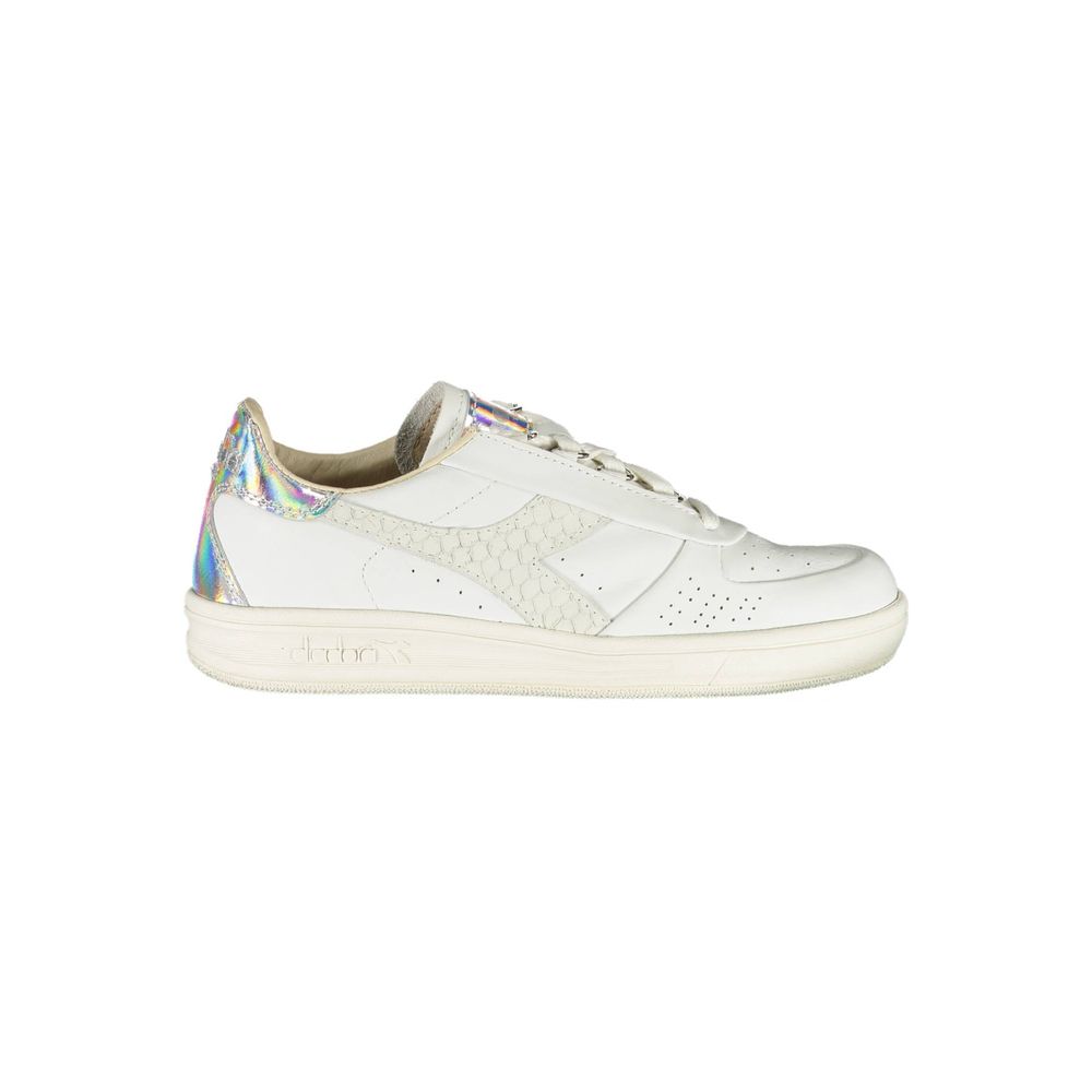 Белые тканевые кроссовки Diadora, белый