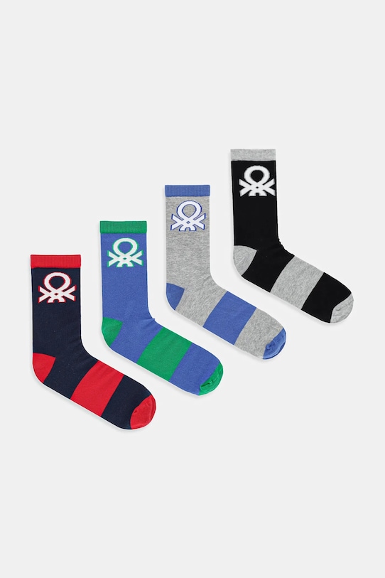 

4 пары детских носков United Colors Of Benetton, серый