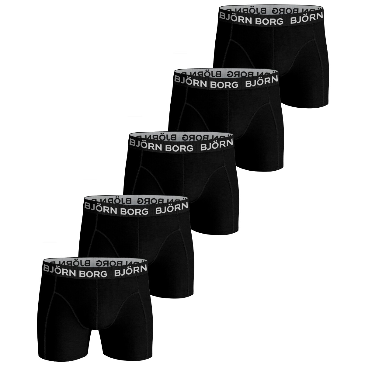 

Боксеры Björn Borg Boxershorts Essential Boxer 5 шт, черный