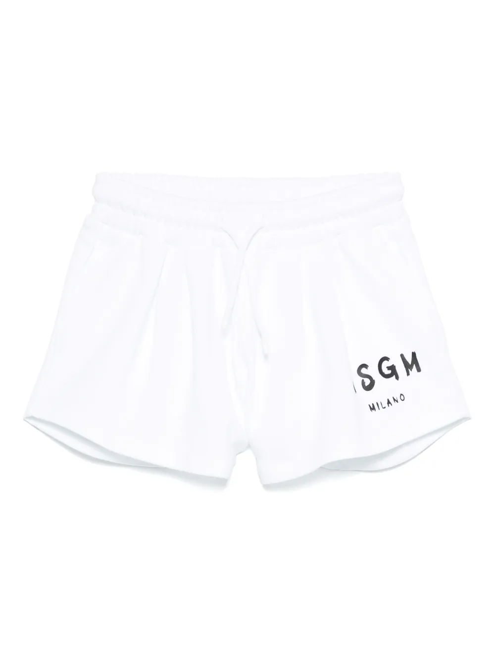 

Шорты с логотипом MSGM Kids, белый