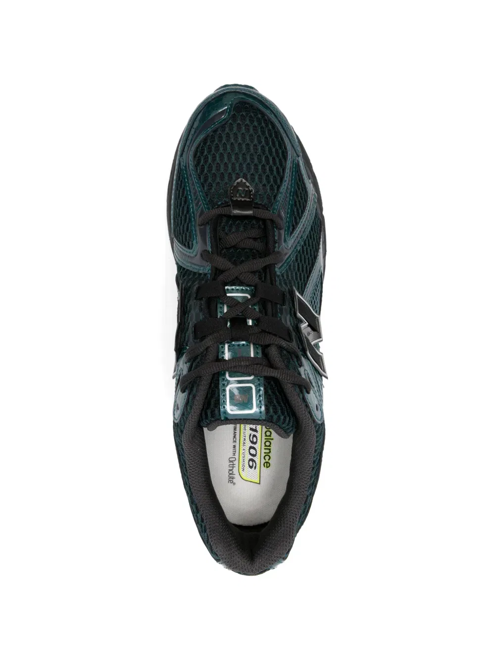 Кроссовки на шнуровке 1906 года New Balance, зеленый — фото 4