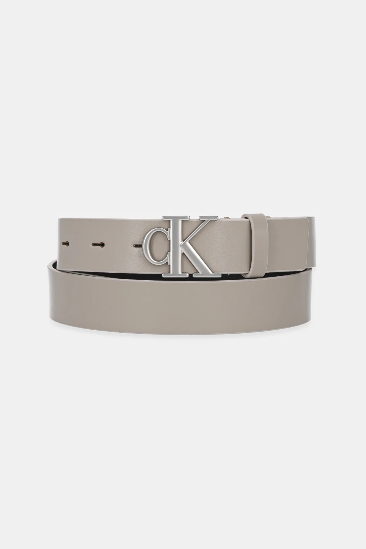 

Кожаный ремень Calvin Klein Jeans, бежевый