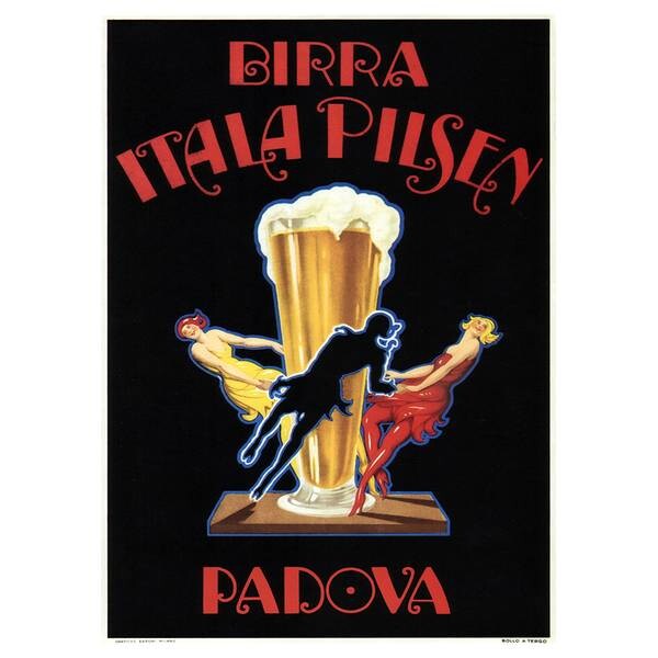 

Картина на холсте LegendArte Birra Itala Pilsen, многоцветный