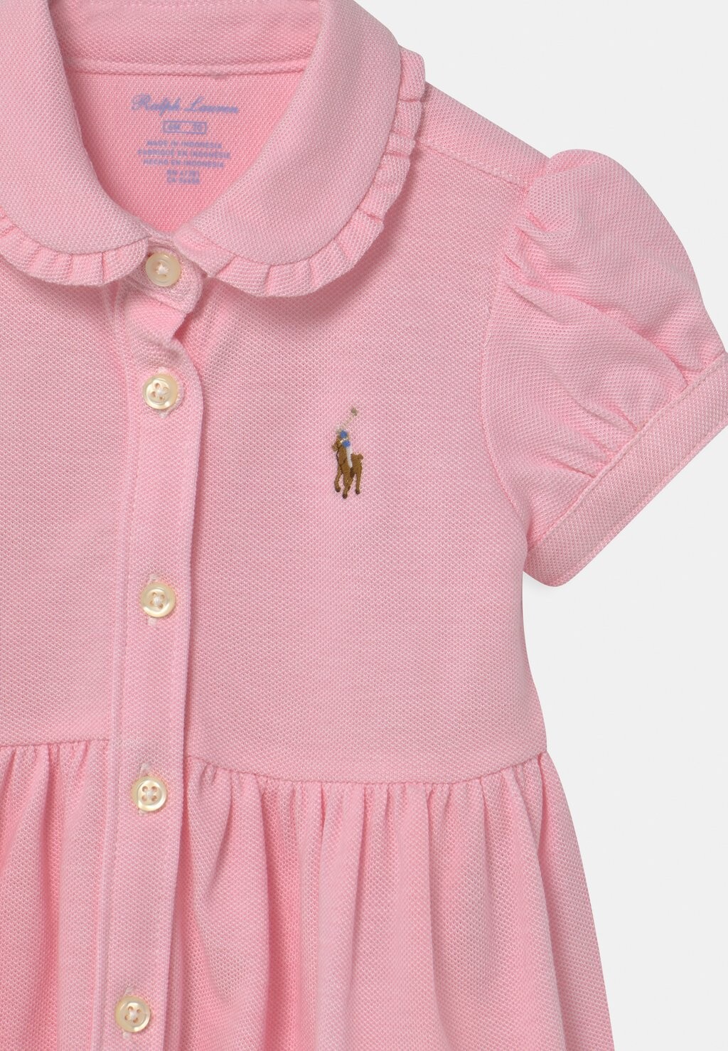 Дневное платье SOLID OXFORD DRESSES Polo Ralph Lauren, цвет carmel pink — фото 4