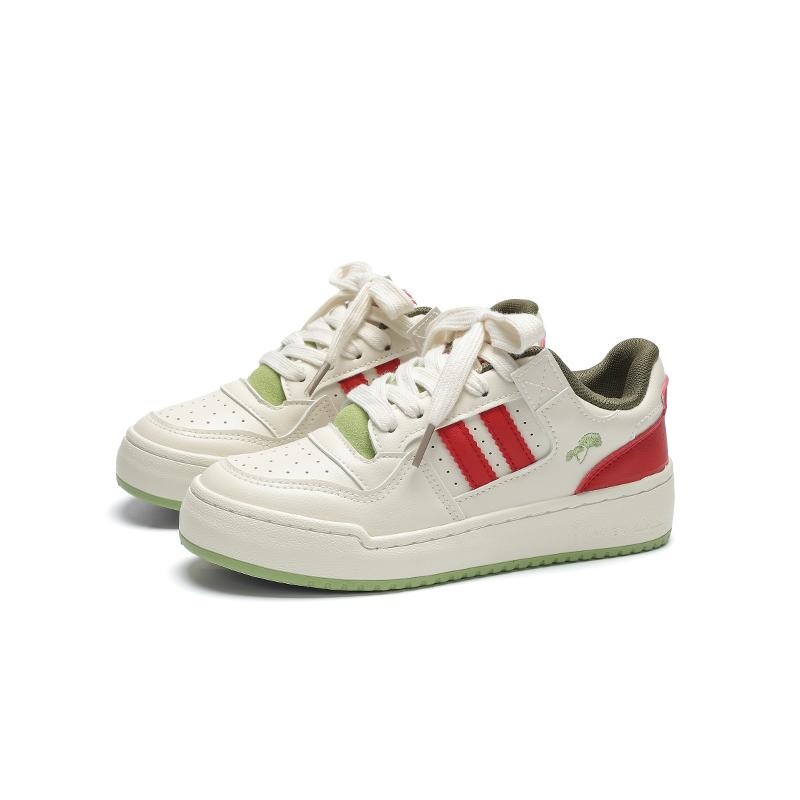 

Кроссовки Forever 21 Skateboarding Shoes Unisex Low-top, красный/зеленый