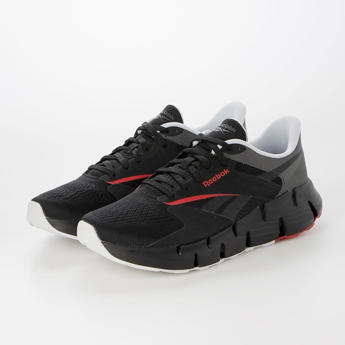 Кроссовки Reebok для взрослых унисекс Zig Dynamica 5, черный/серый — фото 3