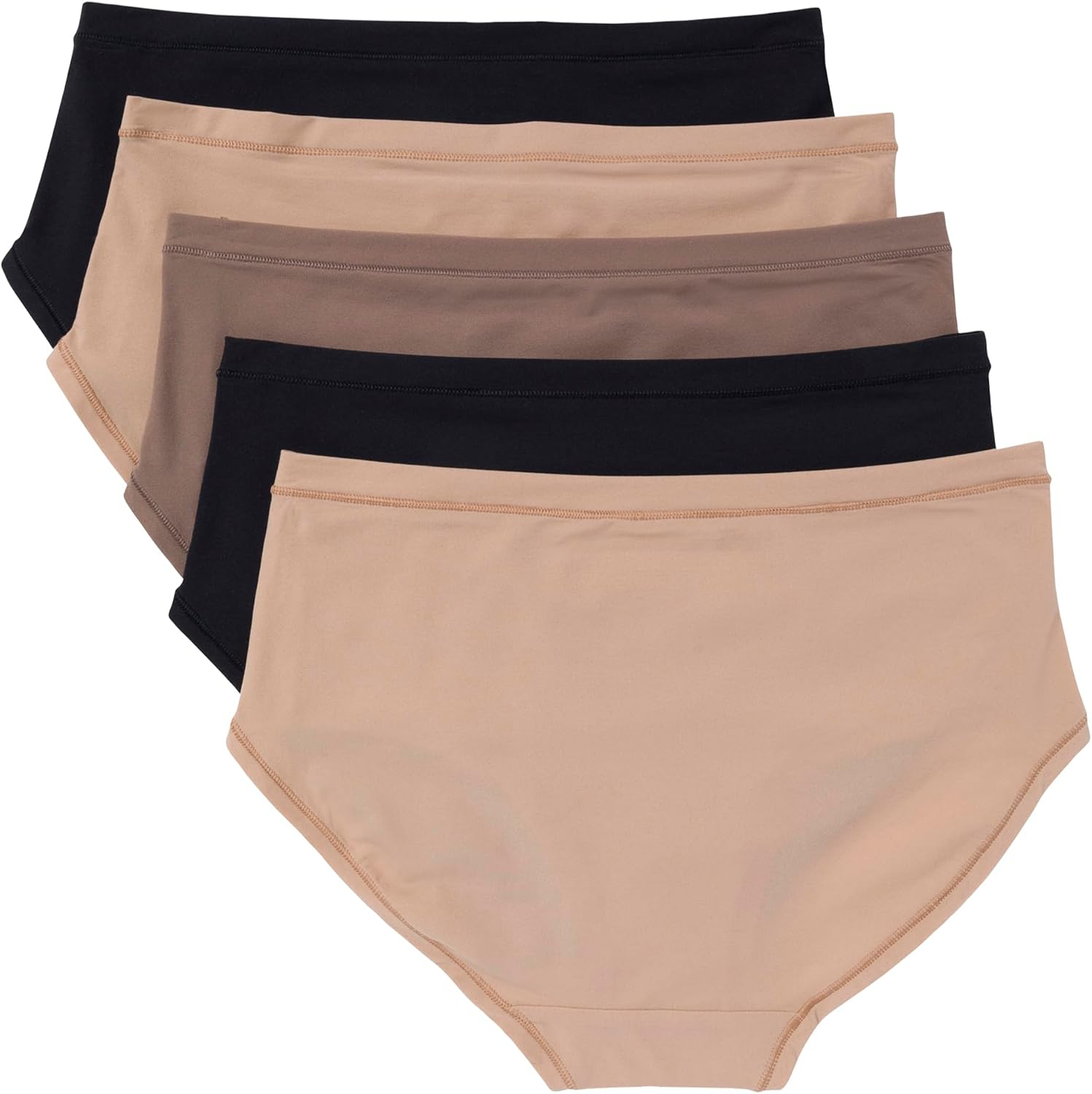 

Женское нижнее белье Tommy Hilfiger Hipster, упаковка 5 пар, Roebuck/Roebuck/Deep Taupe/Black/Black