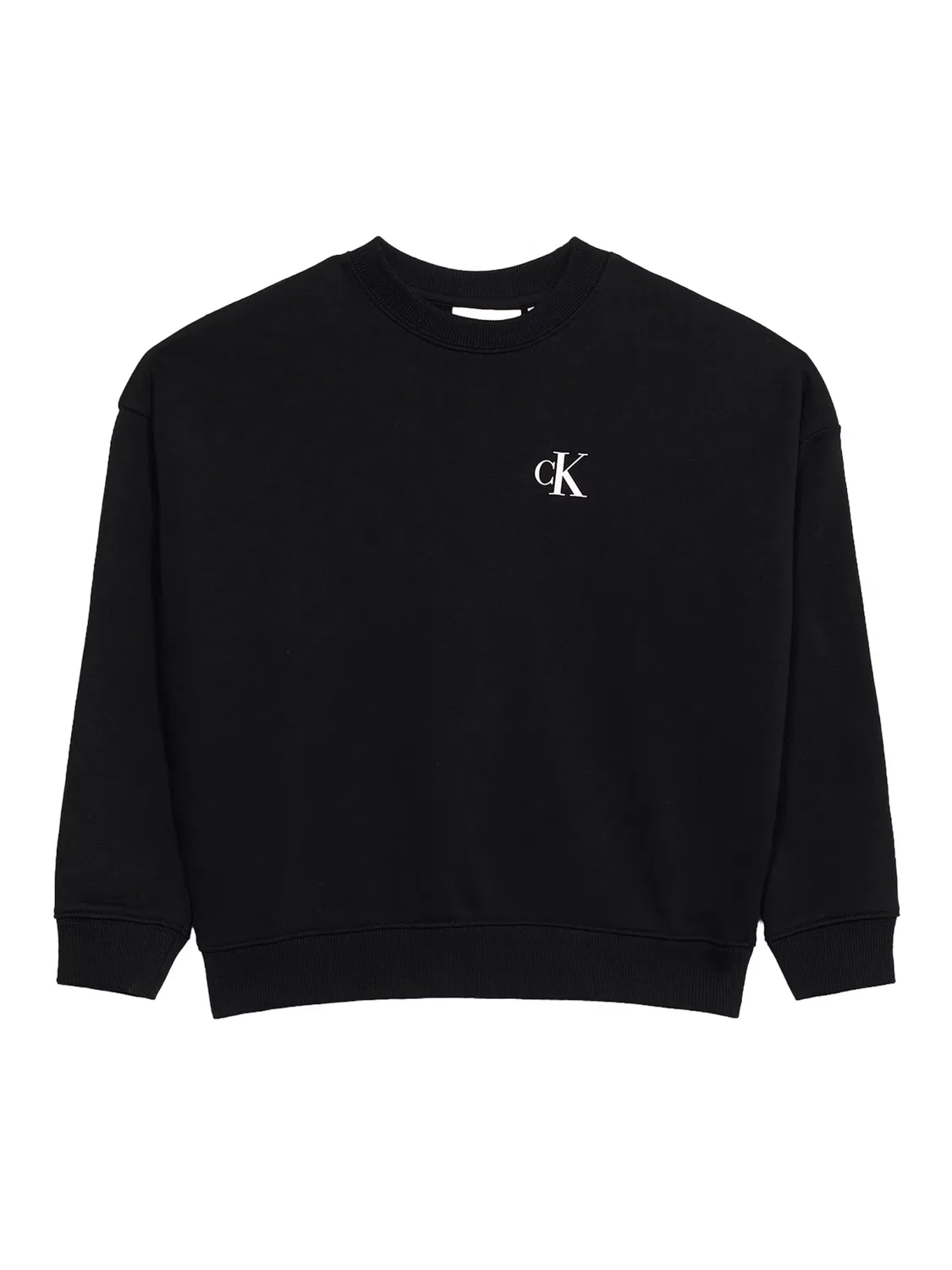 Джинсовая толстовка Calvin Klein Jeans BRIDGE черного цвета