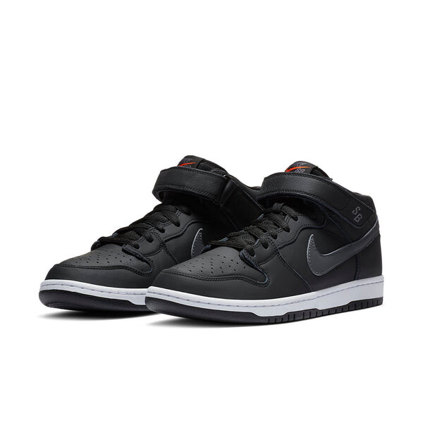 Кроссовки dunk mid pro iso sb Nike, черный — фото 3