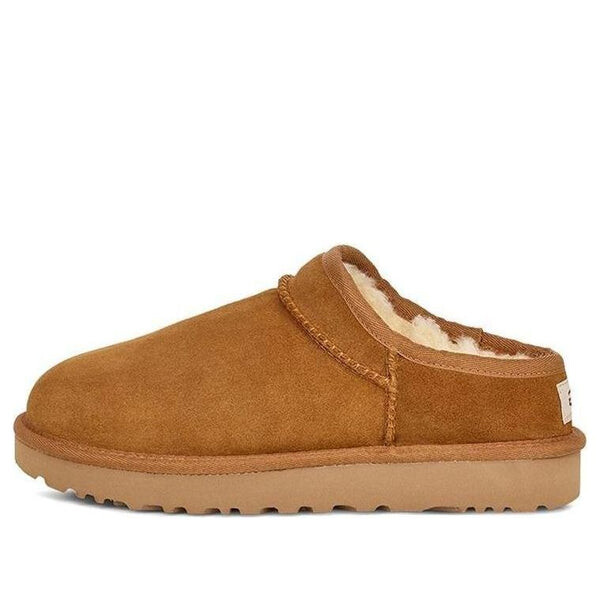 Кроссовки классические тапочки Ugg, коричневый