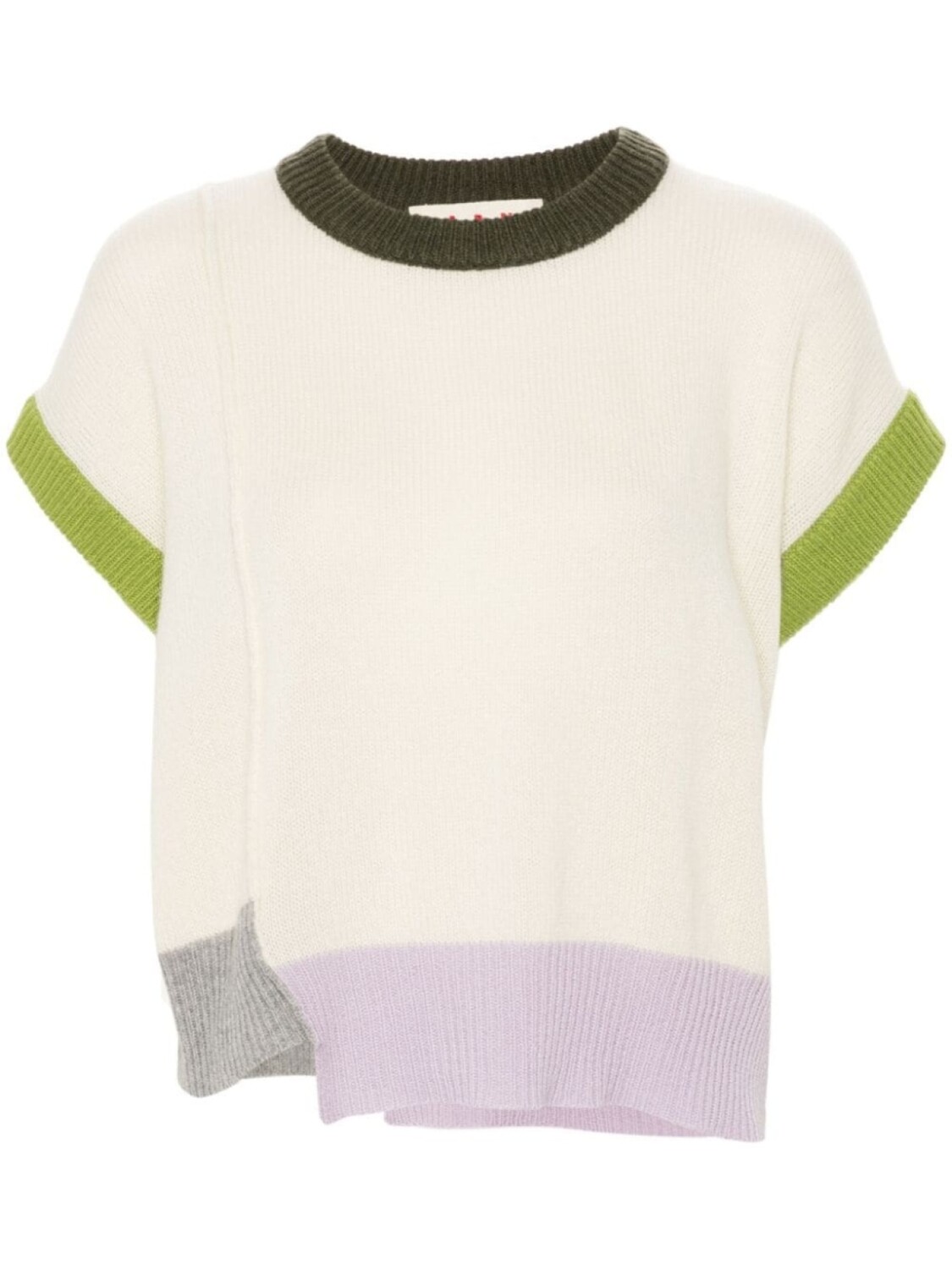 

Marni кашемировый топ, белый