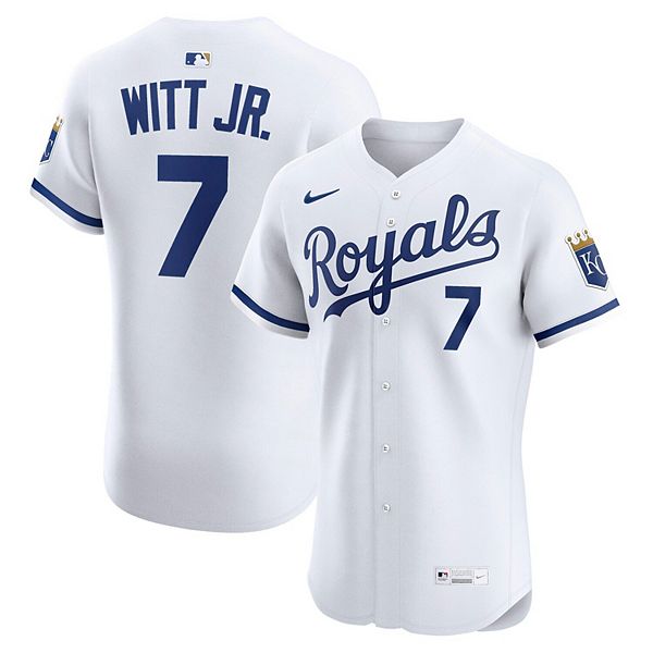 

Мужская футболка Bobby Witt Jr Kansas City Royals Home Elite Nike
