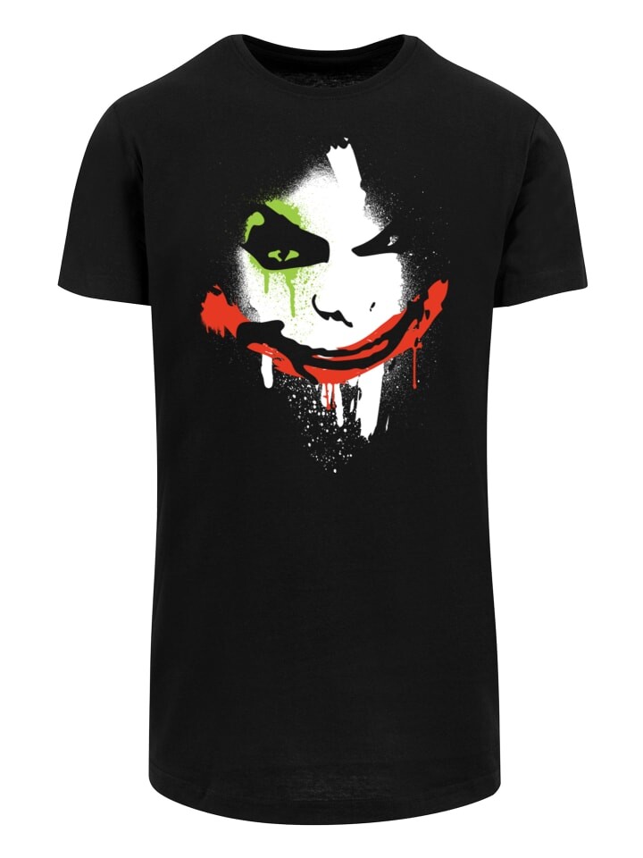 

Футболка F4NT4STIC DC Comics Batman Arkham City Joker Face, черный