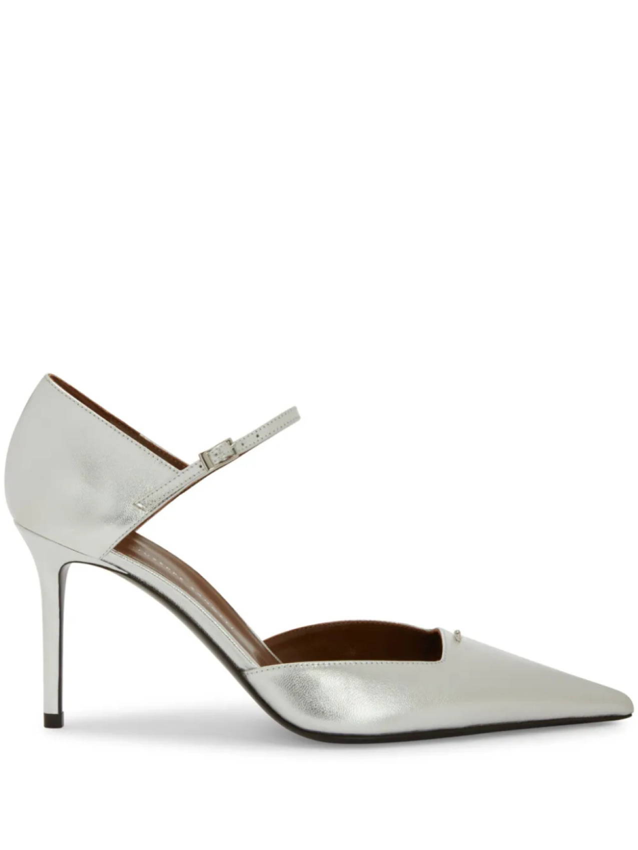 Giuseppe Zanotti туфли Raquel D'Orsay 85, серый