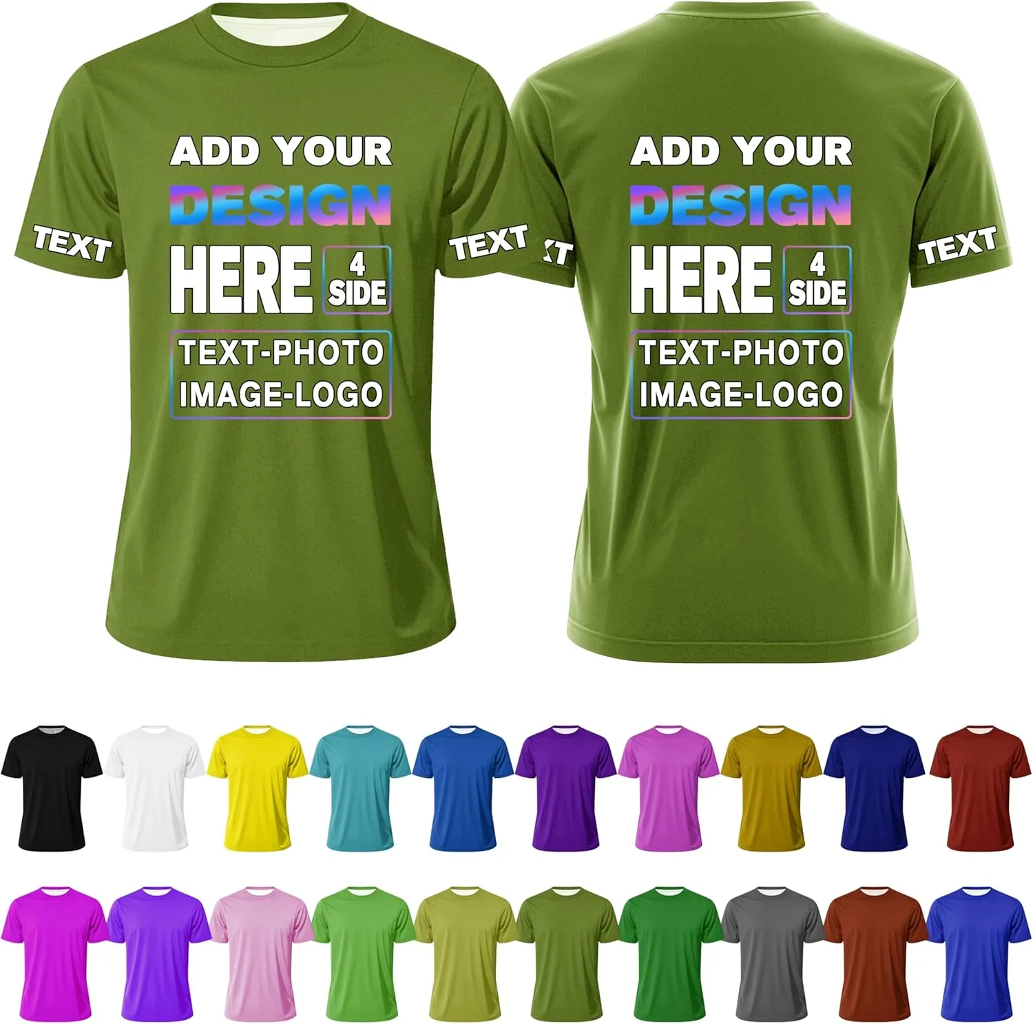 

Футболка Custom с индивидуальным дизайном Aubppv