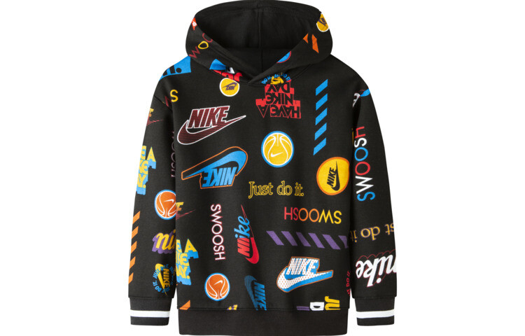

Детские худи и свитшоты Nike, цвет Black