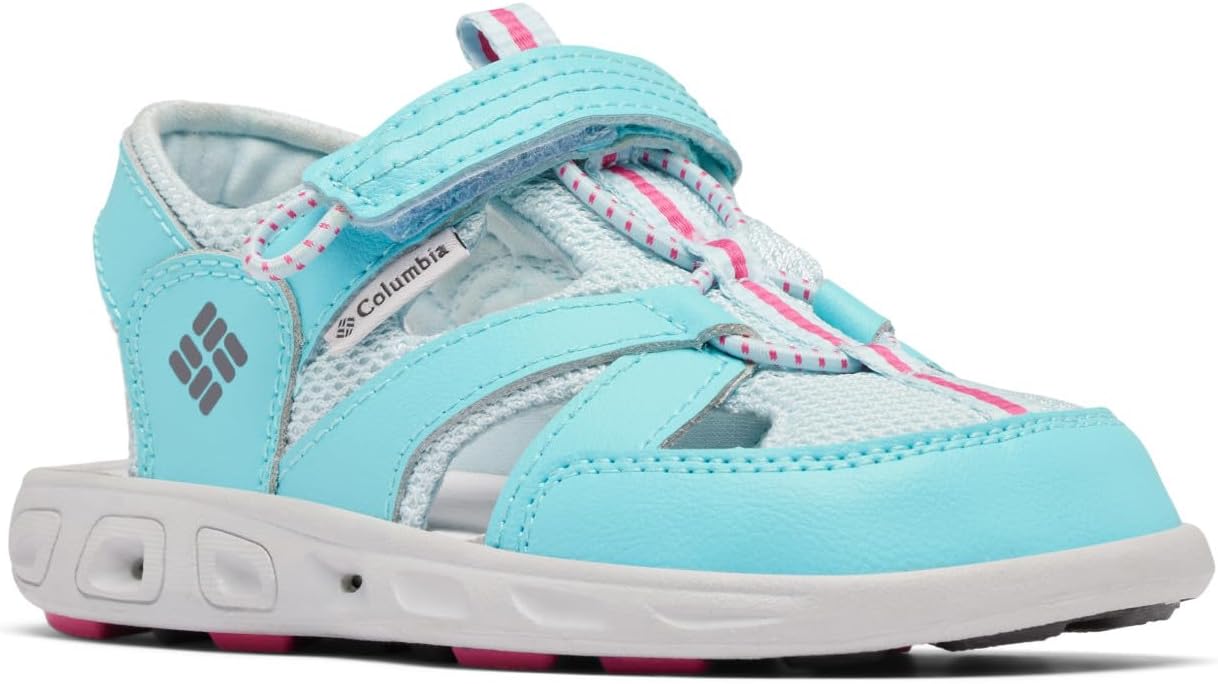 

Columbia unisex-child Techsun Wave закрытые сандалии, Aquamarine/Ultra Pink