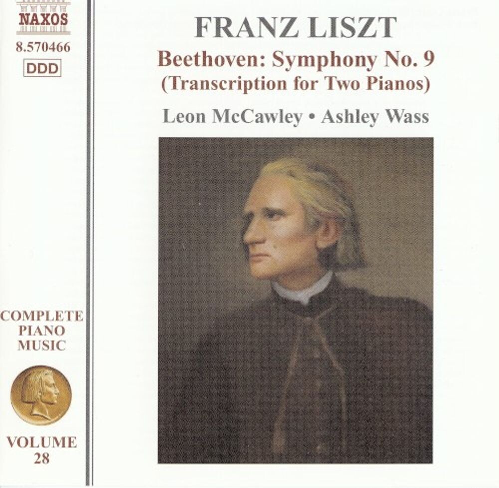 

Диск CD Liszt: Beethoven Symphony No. 9, Transcription For Two Pianos - Franz Liszt, Ludwig van Beethoven