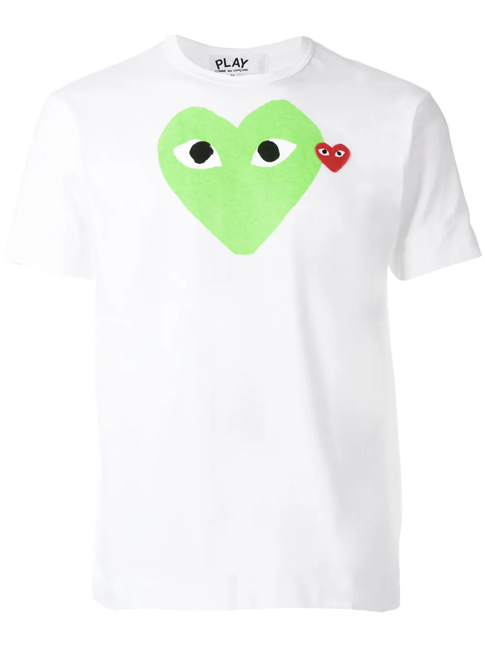 

Футболка с графическим принтом Comme Des Garçons Play, белый