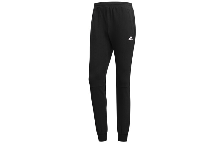 

Трикотажные спортивные штаны мужские черные Adidas, черный