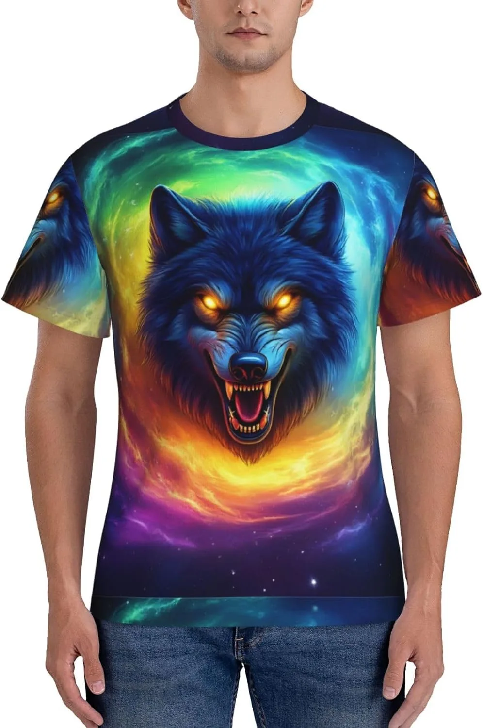 

Футболка мужская Supdreamc Quick Dry, Slim Fit для тренировок
