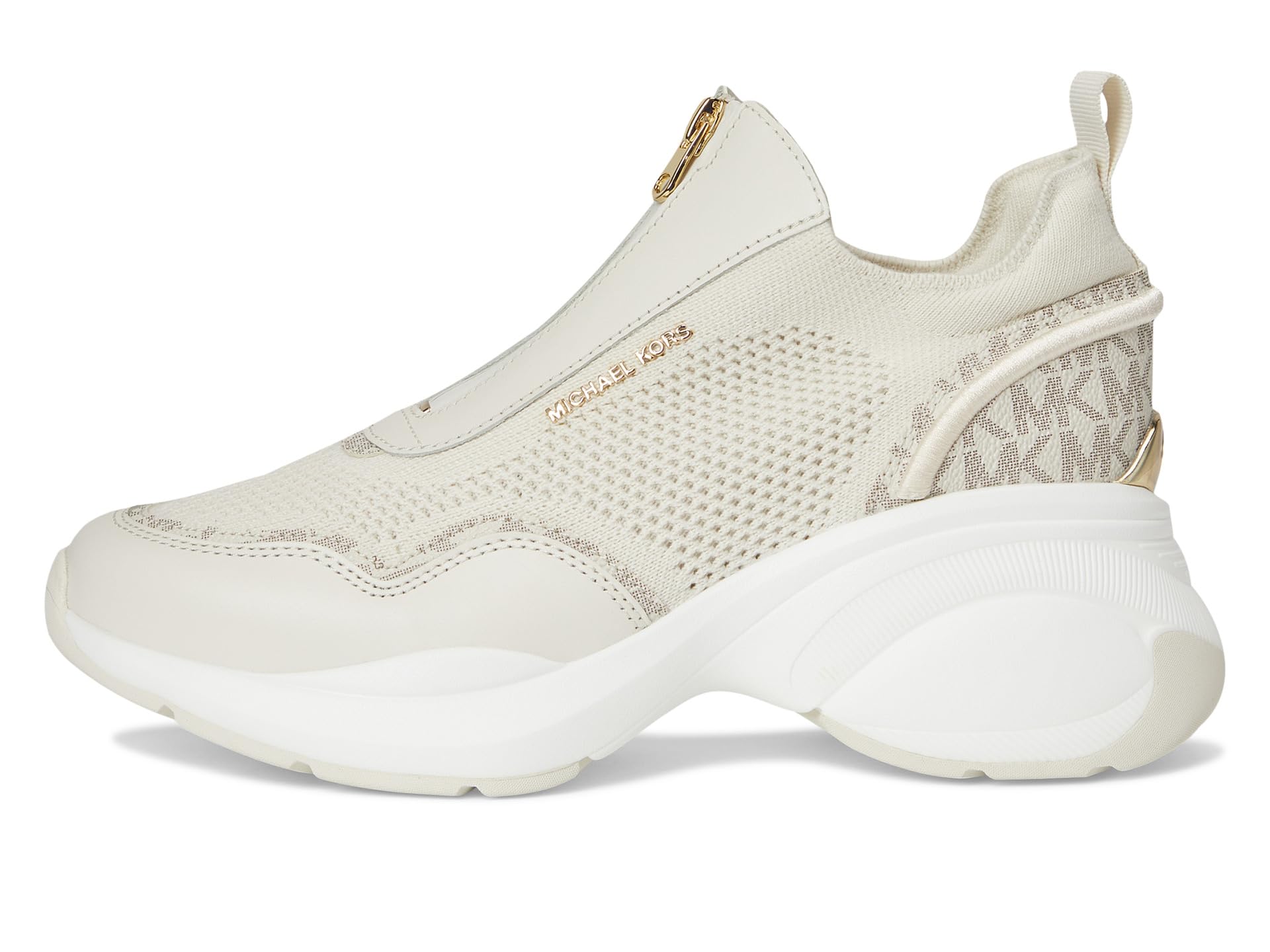 Кроссовки MICHAEL Michael Kors Zuma Slip-on Trainer, кремовый — фото 4