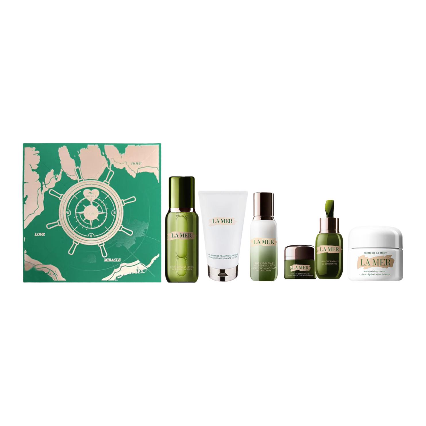 Набор для ухода за кожей Hailanzhimi Limited Luxurious Love Box A Journey Of Love, увлажняющий и восстанавливающий, шесть предметов LA MER — фото 2