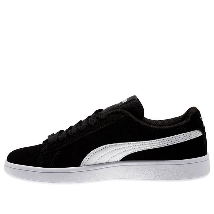 

Кеды PUMA Smash V2 Suede Jr White/Black, черный