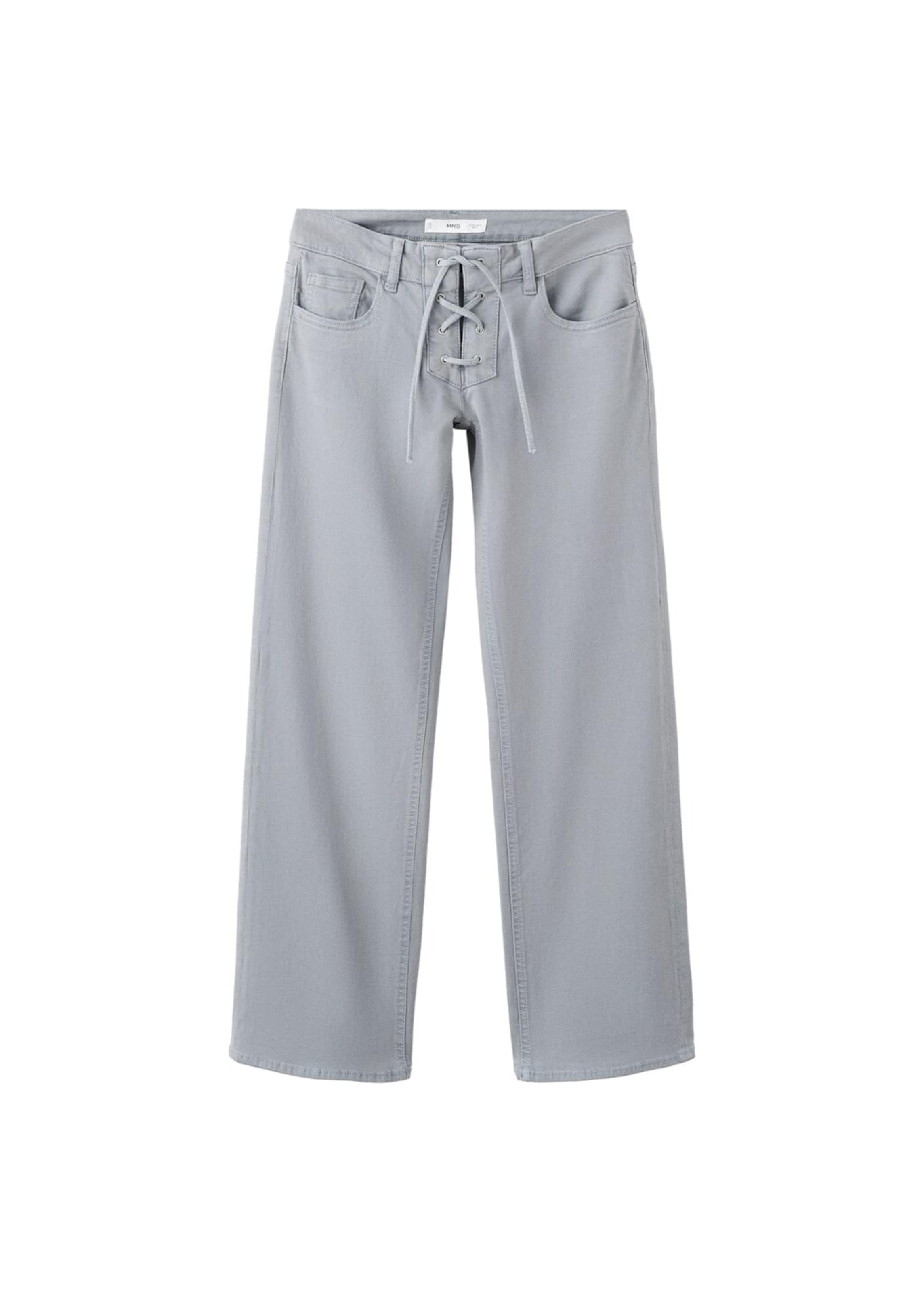 

MANGO TEEN Джинсы свободного кроя 'Zigzag' в цвете Smoke Blue