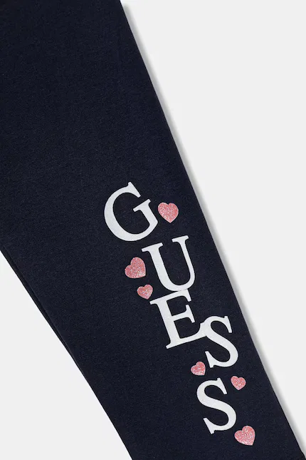 Леггинсы детские Guess, синий — фото 3