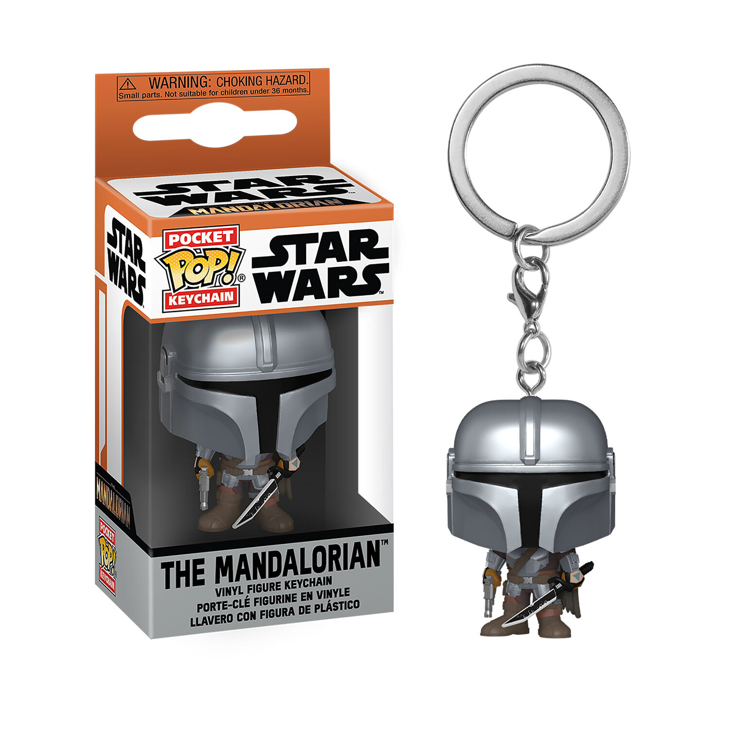 

Брелок Mandalorian Funko Pop - Звездные войны Мандалорец