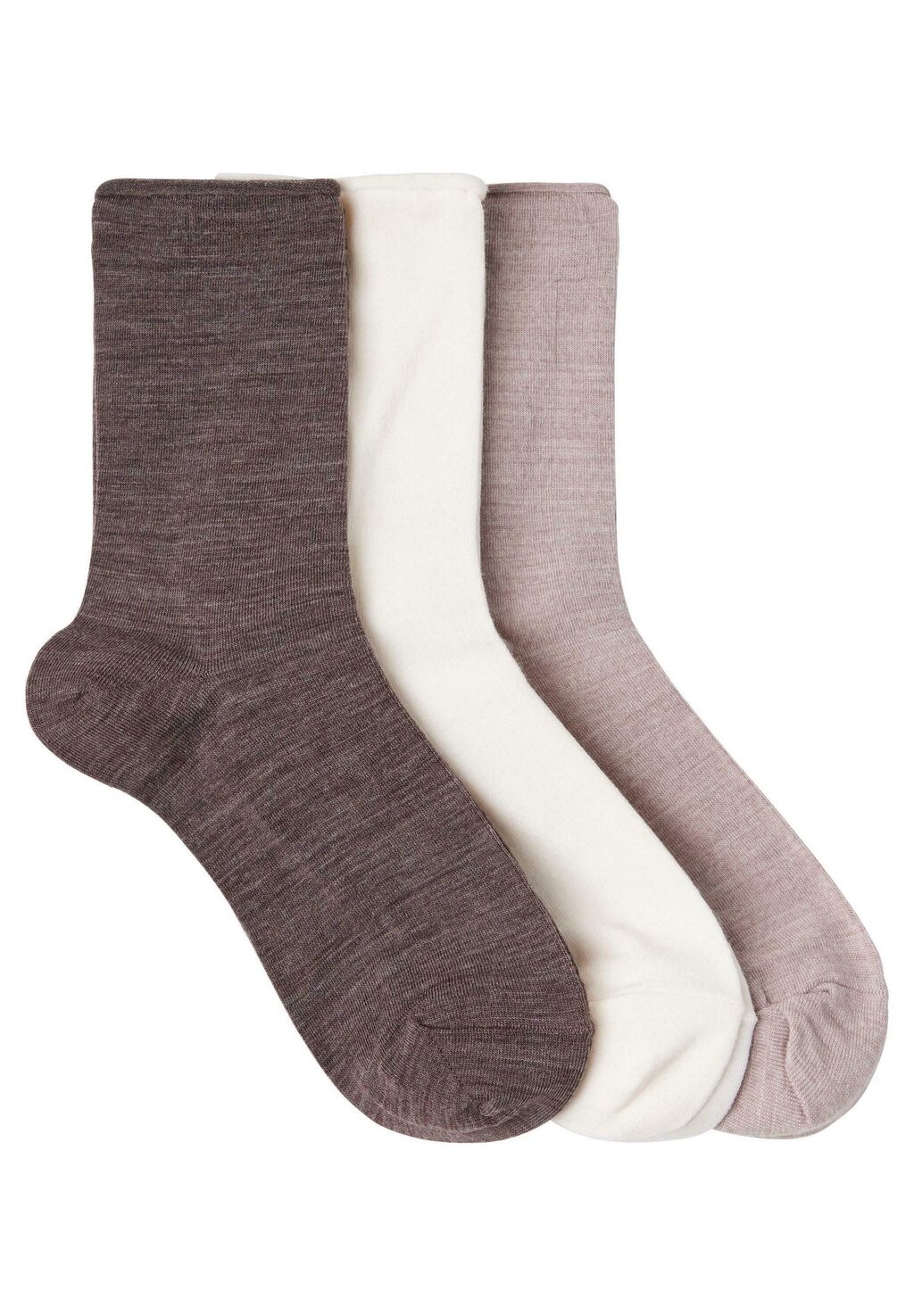 

Носки 3-PACK Lindex, коричневый