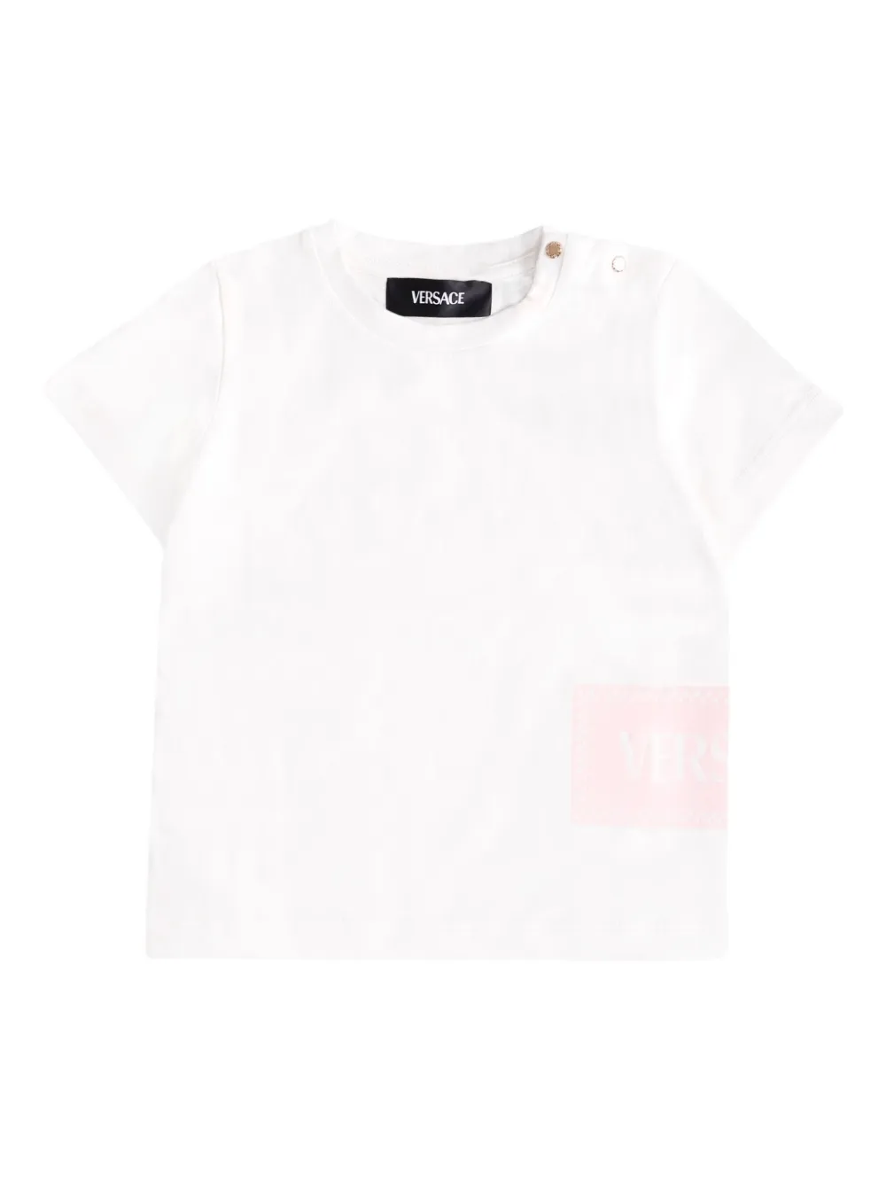 

Футболка с логотипом Versace Kids, белый