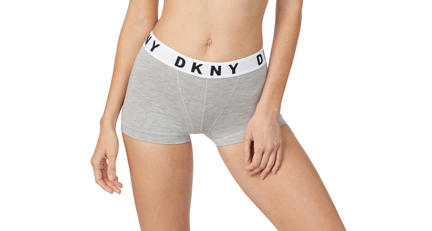 

Трусы DKNY Cozy Boyfriend, цвет heather grey