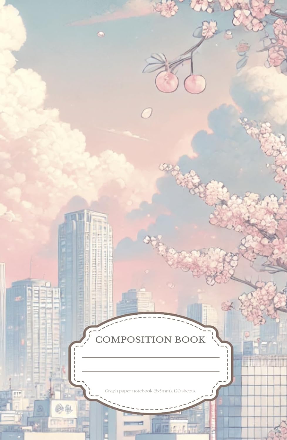 

A5 COMPOSITION GRID NOTEBOOK: graph paper 5x5mm 120 sheets. A5 format (Independently published)