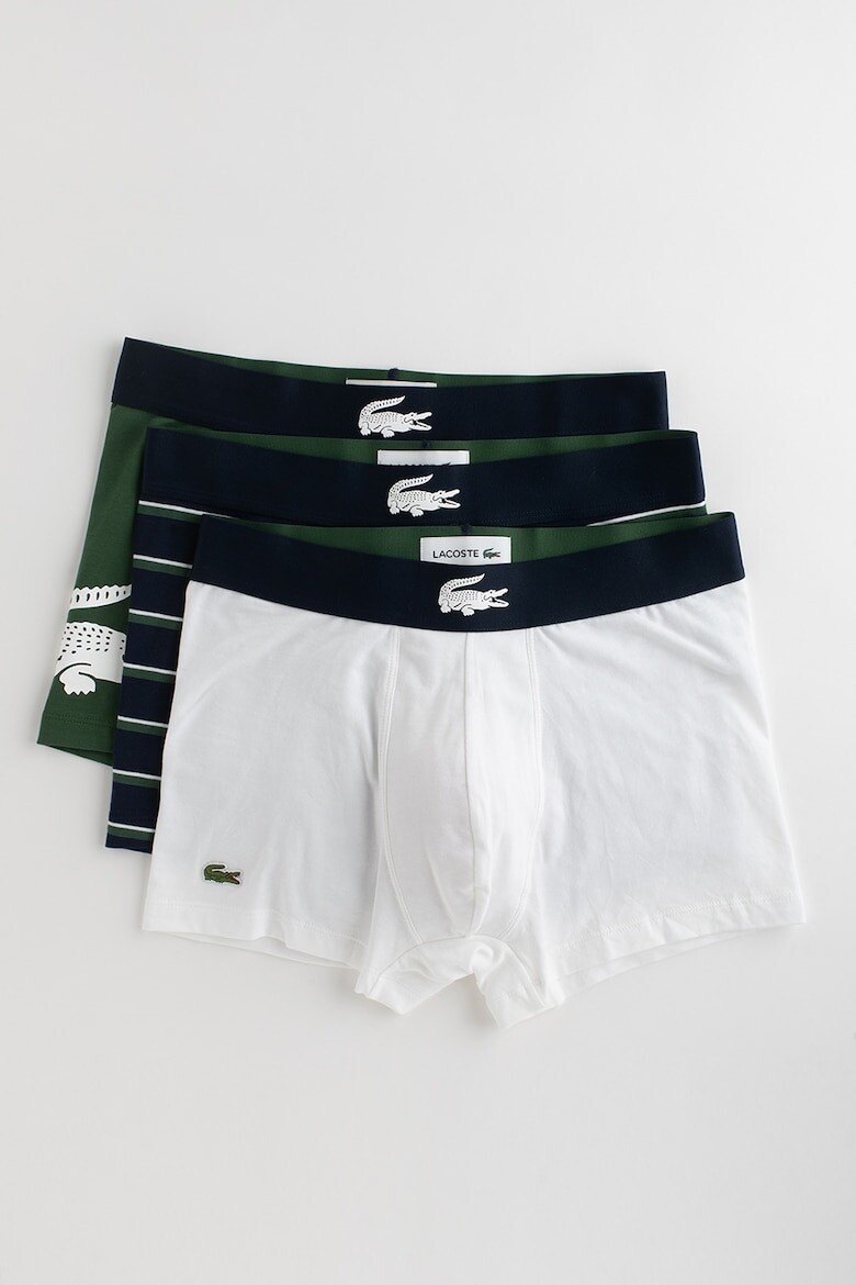 

Смешанные боксеры - 3 пары Lacoste, зеленый