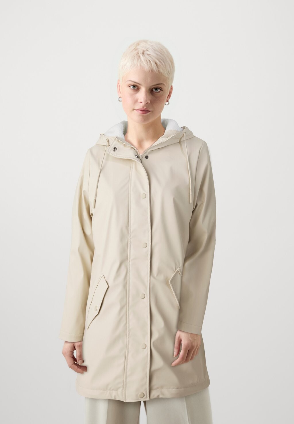 

Водонепроницаемая куртка ONLSALLY RAINCOAT ONLY Petite, бежевый